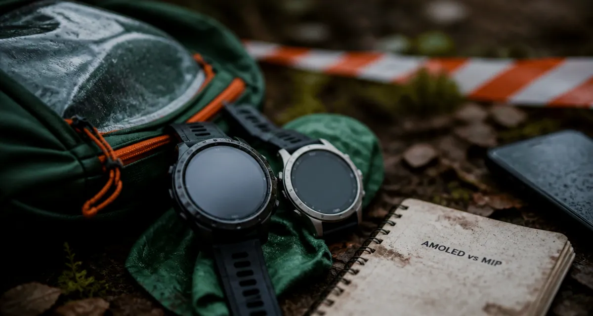 Comparatif Garmin Forerunner : AMOLED vs MIP