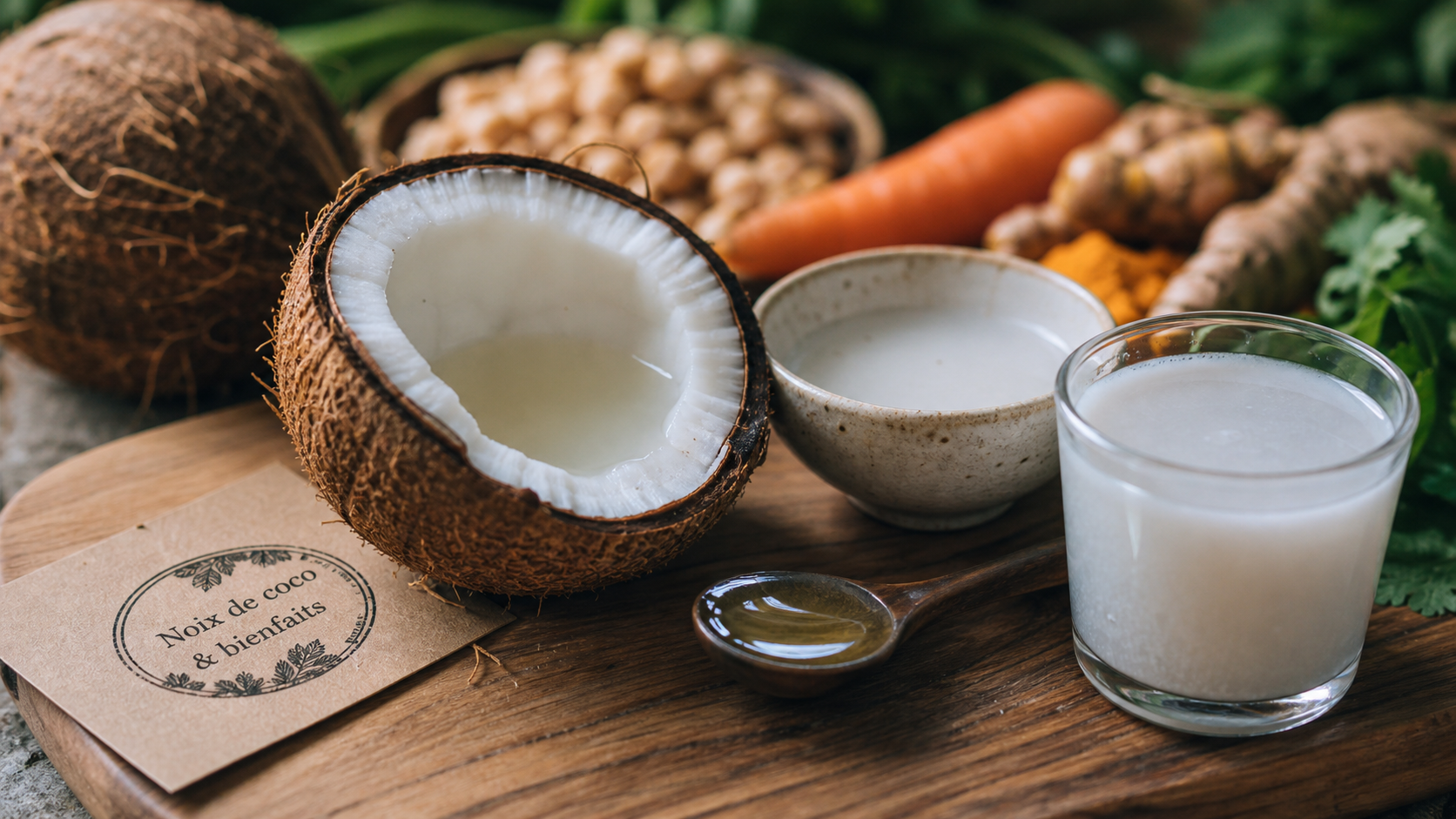 Les bienfaits de la noix de coco : eau, pulpe et huile, 4 atouts santé