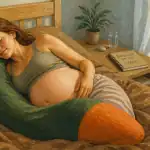 Quel côté dormir enceinte, femme allongée sur le côté gauche