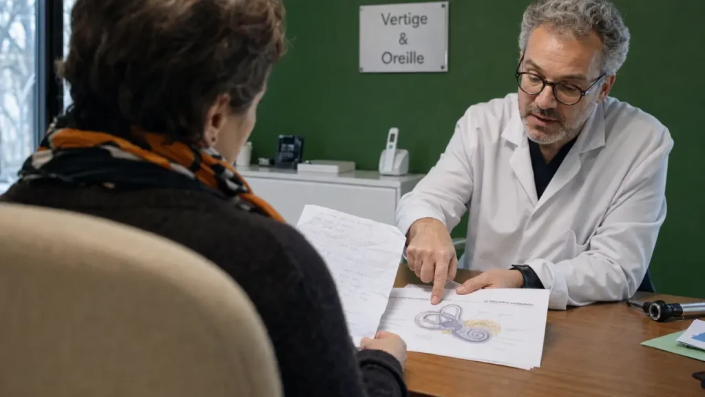 Vertige d’oreille interne : reconnaître les signes, les causes et les urgences