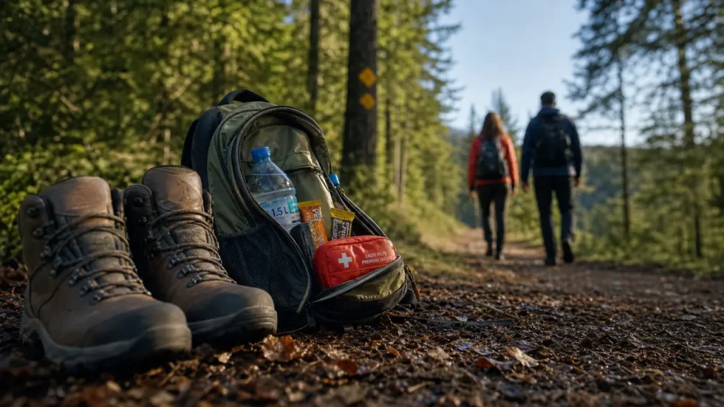 Randonnée: bien débuter, chaussures et équipement sur sentier balisé