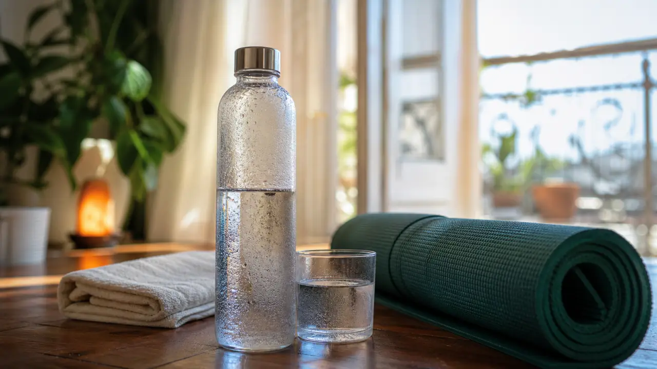 Une routine matinale énergisante : gourde et verre d’eau tiède, respiration 4-2-6, 5 minutes