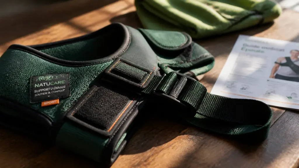 Attelle épaule tendinite : choisir le maintien souple plutôt qu’une immobilisation complète