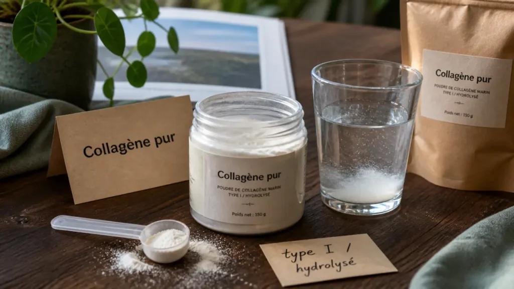 Collagène pur : pourquoi le type I, le 2 kDa et l’hydrolyse changent vraiment l’assimilation