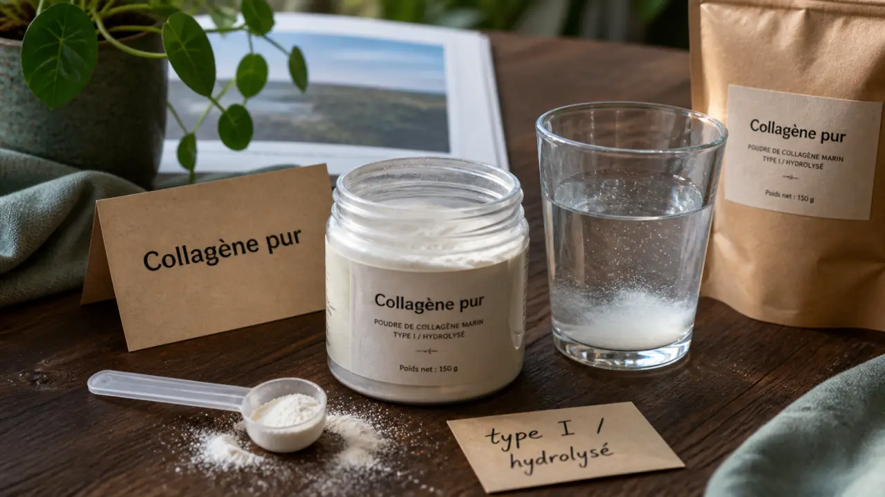 Collagène pur type I, 2 kDa hydrolysé en poudre