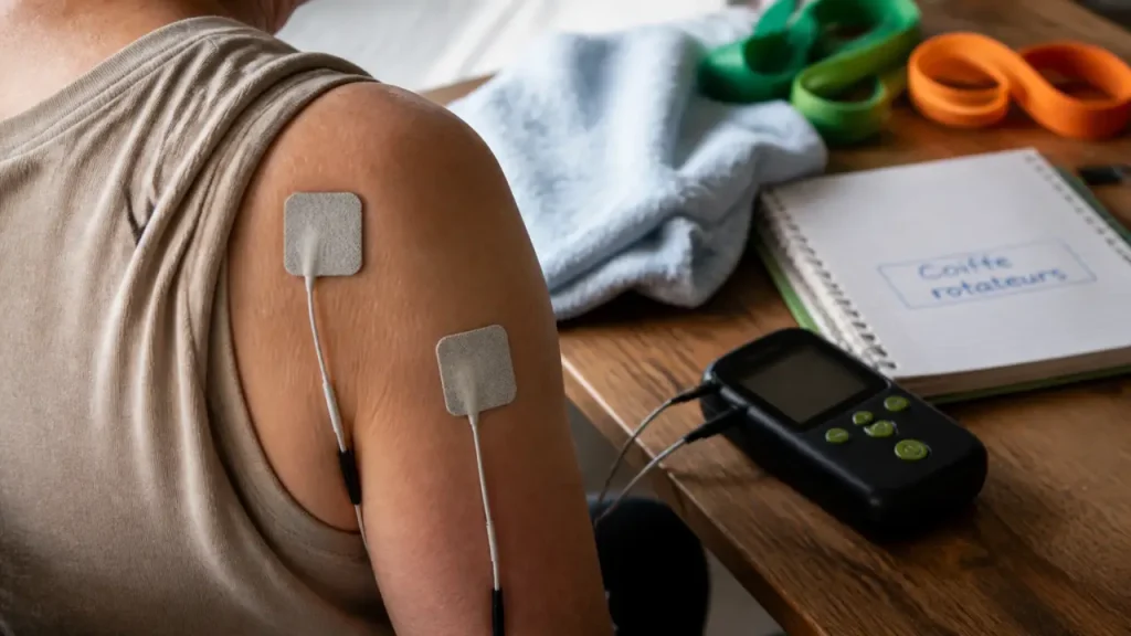 Électrostimulation pour tendinite de l’épaule : calmer la douleur, cibler la coiffe et éviter les erreurs