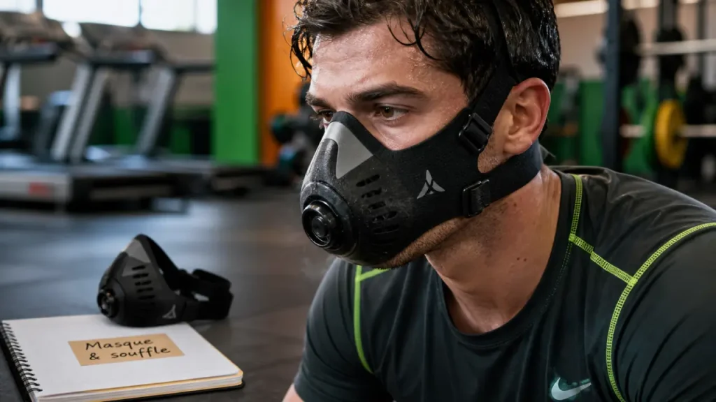 Masque oxygène sport : utile pour le travail respiratoire, pas pour simuler l’altitude