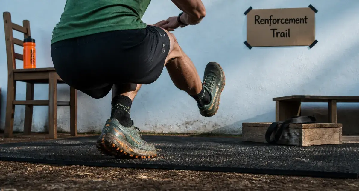 Renforcement musculaire trail : squats une jambe