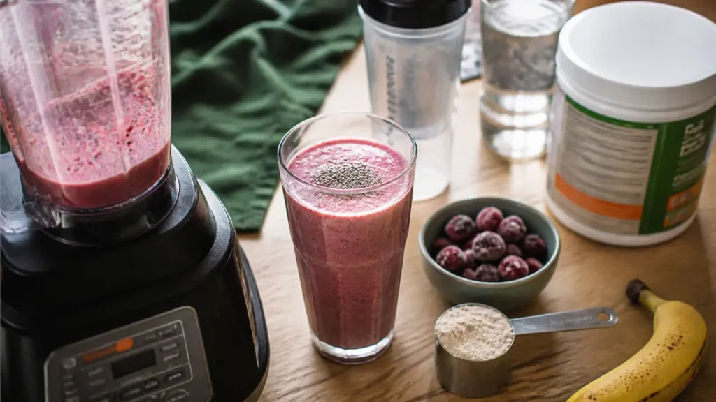 Smoothie protéiné : 5 recettes faciles, whey ou végétal, avec la texture qui fait la différence
