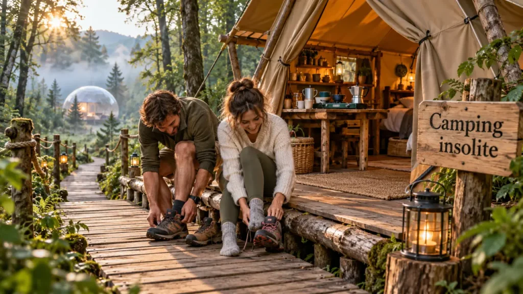 Camping insolite : dormir ailleurs sans sacrifier son confort